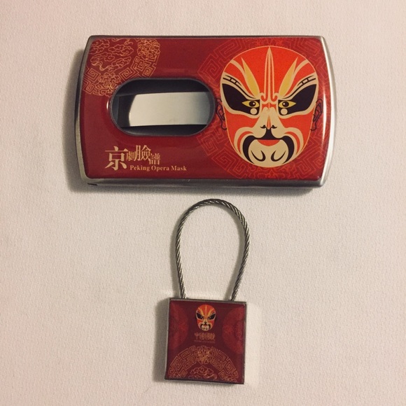 Holi Life Peking Opera Mask Card Holder & Key Ring - Picture 6 of 10